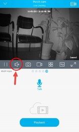 Hoe activeer ik audio via de app?