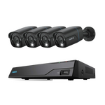 Reolink NVS8-8MB4 8MP PoE AI Camerasysteem Zwart