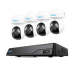 Reolink NVS8-8MD4-PTZ 8MP PoE camerasysteem AI Met Auto-Tracking