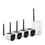 Swann MaxRanger4K 4 pack Ultra HD Draadloos AI Beveiligingscamera Systeem