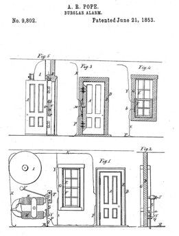 Het allereerste inbraakalarm Het allereerste inbraakalarm