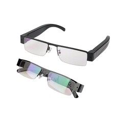Hereta Lunettes caméra espion avec support vidéo jusqu'à 256 Go carte