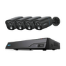 Reolink NVS8-8MB4 8MP PoE AI Camerasysteem Zwart zwart