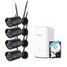 Reolink Hub-5MB4-WiFi 5MP Draadloos Camerasysteem AI Zwart zwart