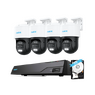 Reolink NVS8-8MT4 8MP Ultra HD TrackMix PoE camerasysteem AI PTZ