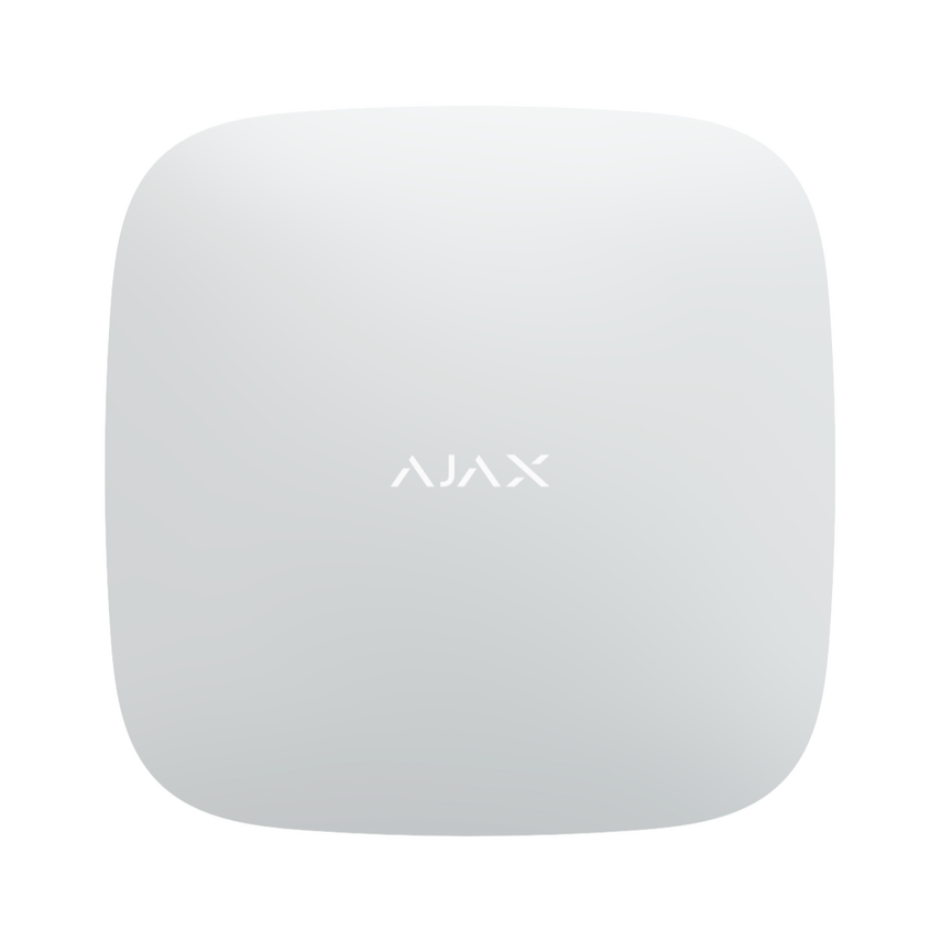 Ajax Hub 2 met 2x GSM en LAN communicatie Wit